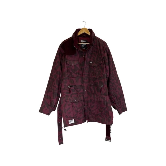 Trukfit waxed camo coat size 2XL